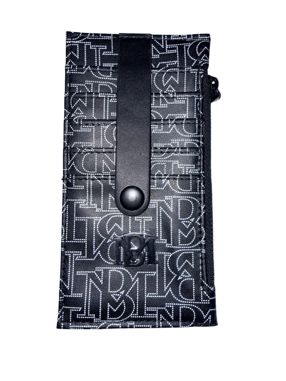 "Badgley Mischka" "Card Holder with Tab" Black